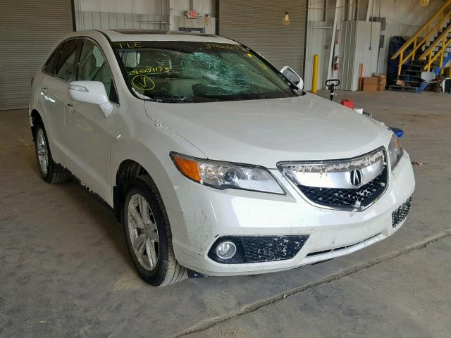 5J8TB4H50EL009173 - 2014 ACURA RDX TECHNO WHITE photo 1