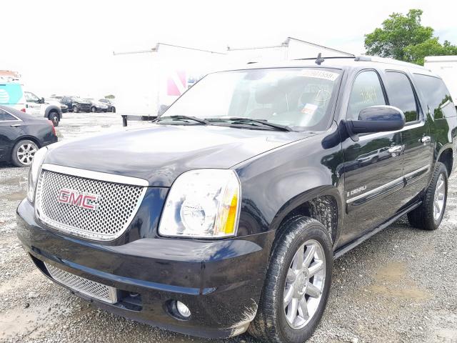 1GKFK66837J311287 - 2007 GMC YUKON XL D BLACK photo 2