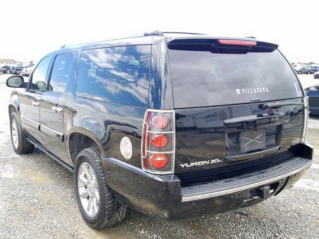 1GKFK66837J311287 - 2007 GMC YUKON XL D BLACK photo 3