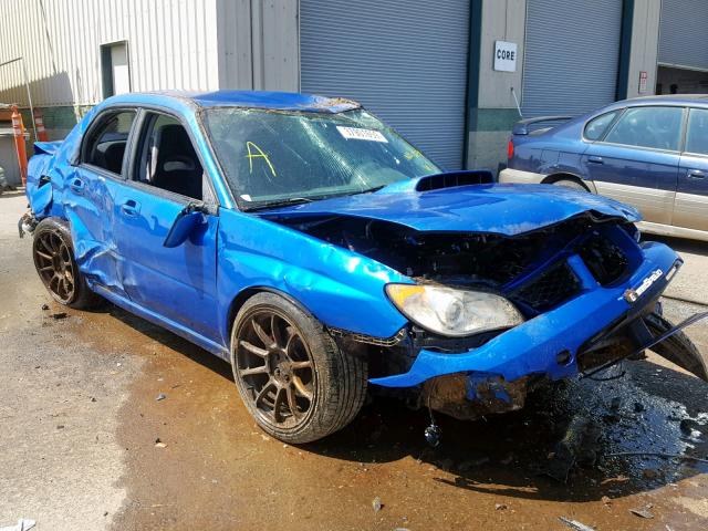 JF1GD74677G517670 - 2007 SUBARU IMPREZA WR BLUE photo 1