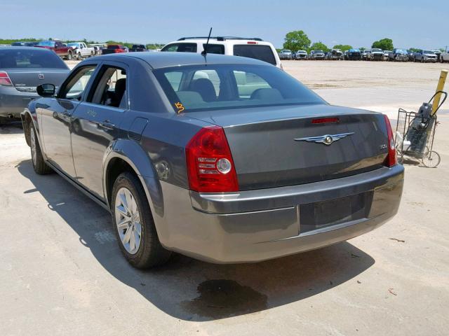 2C3KA43R48H164290 - 2008 CHRYSLER 300 LX GRAY photo 3