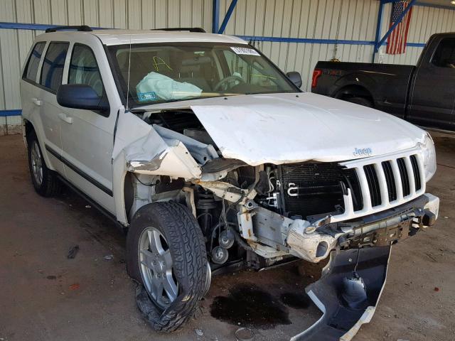 1J8GS48K47C569571 - 2007 JEEP GRAND CHER WHITE photo 1