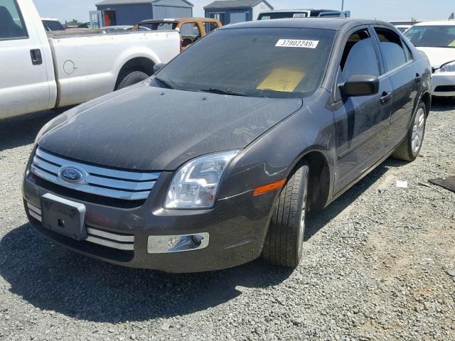 3FAFP08156R120278 - 2006 FORD FUSION SEL CHARCOAL photo 2