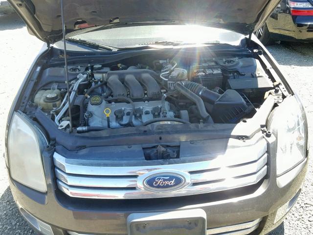 3FAFP08156R120278 - 2006 FORD FUSION SEL CHARCOAL photo 7