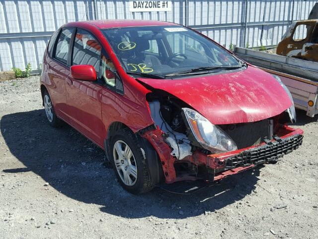 LUCGE8H50E3006493 - 2014 HONDA FIT LX RED photo 1