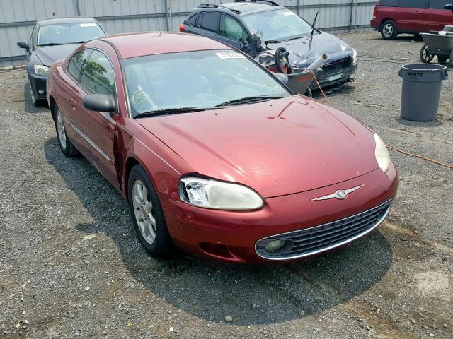 4C3AG42H02E106192 - 2002 CHRYSLER SEBRING LX MAROON photo 1