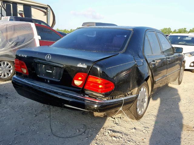 WDBJF55F7VA297152 - 1997 MERCEDES-BENZ E 320 BLACK photo 4