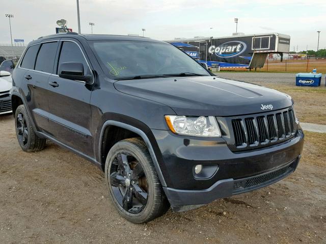 1J4RR4GG5BC555545 - 2011 JEEP GRAND CHER BLACK photo 1