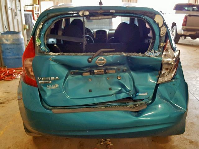 3N1CE2CP3FL447973 - 2015 NISSAN VERSA NOTE BLUE photo 9