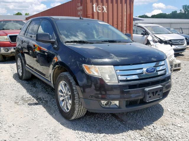 2FMDK3JC3ABB65672 - 2010 FORD EDGE SEL BLACK photo 1