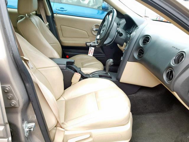 2G2WP552861299249 - 2006 PONTIAC GRAND PRIX GOLD photo 5
