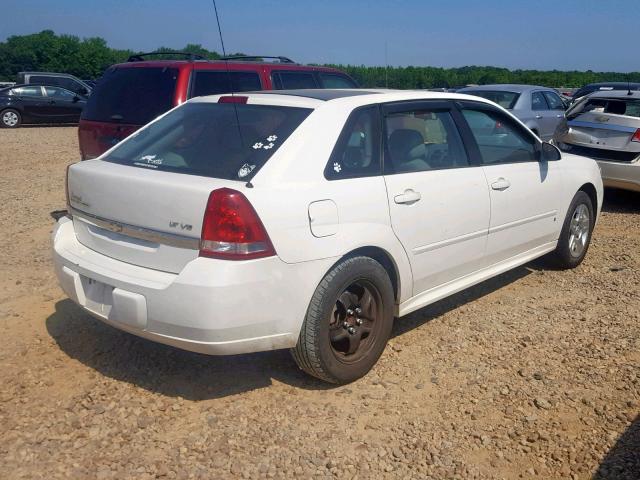 1G1ZT68NX7F245132 - 2007 CHEVROLET MALIBU MAX WHITE photo 4
