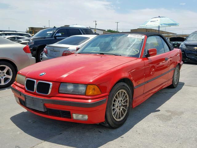 WBABK7321VET63780 - 1997 BMW 328 IC RED photo 2