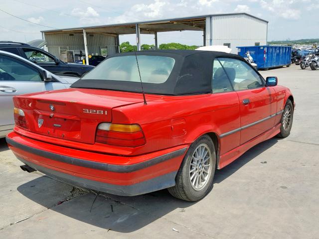 WBABK7321VET63780 - 1997 BMW 328 IC RED photo 4