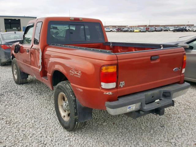 1FTZR15V2XTA67683 - 1999 FORD RANGER SUP ORANGE photo 3