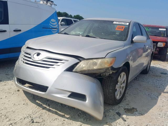 4T1BE46K27U644883 - 2007 TOYOTA CAMRY NEW SILVER photo 2