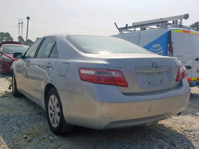 4T1BE46K27U644883 - 2007 TOYOTA CAMRY NEW SILVER photo 3