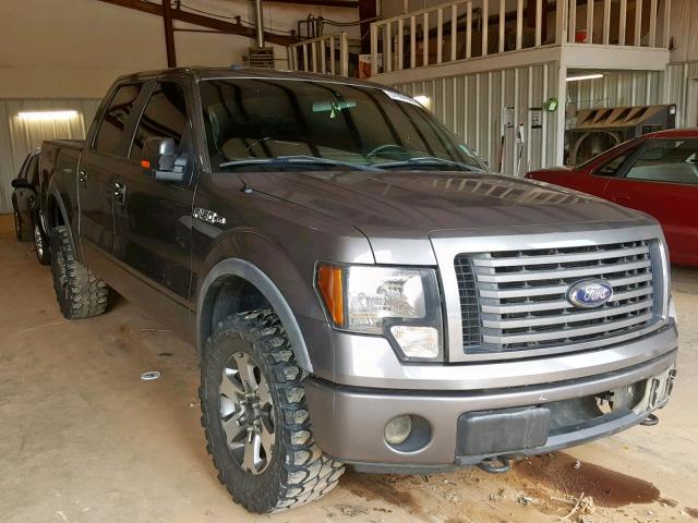 1FTFW1EF0CFC49380 - 2012 FORD F150 SUPER GRAY photo 1