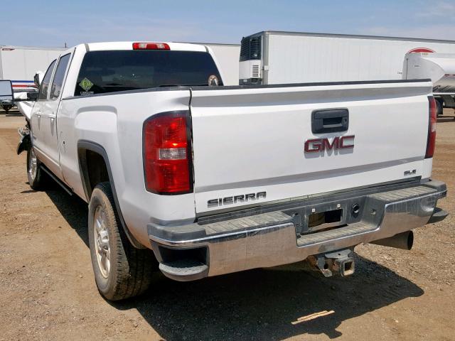 1GT42WC8XGF115082 - 2016 GMC SIERRA K35 WHITE photo 3