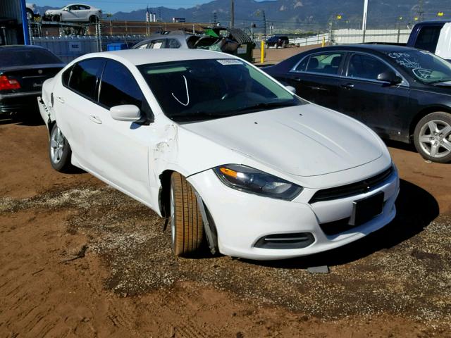 1C3CDFBB8GD591544 - 2016 DODGE DART SXT WHITE photo 1