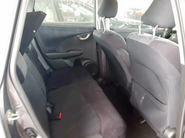 JHMGE8H66BS002607 - 2011 HONDA FIT SPORT 灰色 照片 6