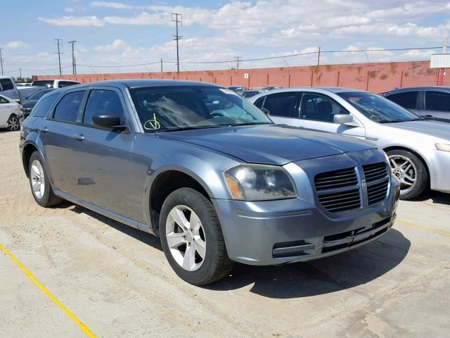 2D4FV47T77H791431 - 2007 DODGE MAGNUM SE BLUE photo 1