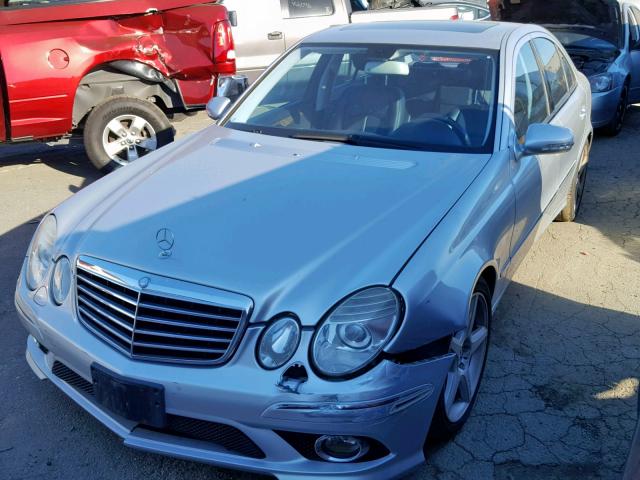 WDBUF56X99B391909 - 2009 MERCEDES-BENZ E 350 SILVER photo 2