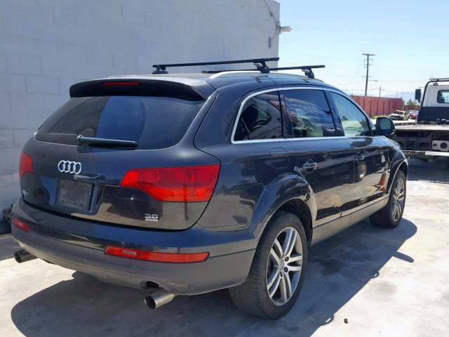 WA1BY74L67D064930 - 2007 AUDI Q7 3.6 QUA CHARCOAL photo 4