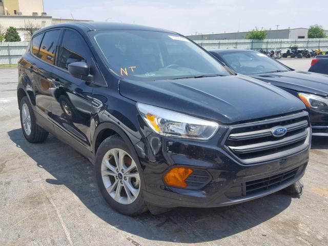 1FMCU0F7XHUC24771 - 2017 FORD ESCAPE S BLACK photo 1