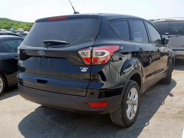 1FMCU0F7XHUC24771 - 2017 FORD ESCAPE S BLACK photo 4