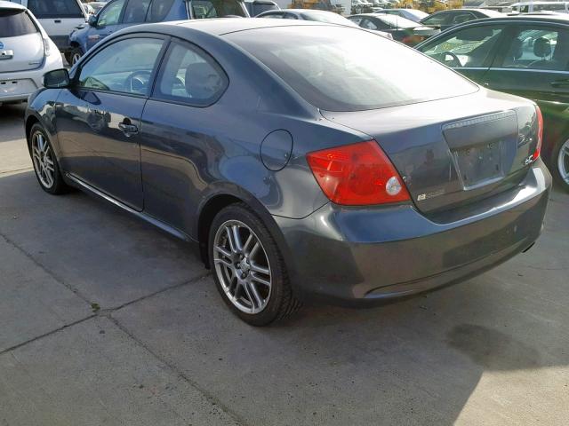 JTKDE177X70158960 - 2007 SCION TC GRAY photo 3