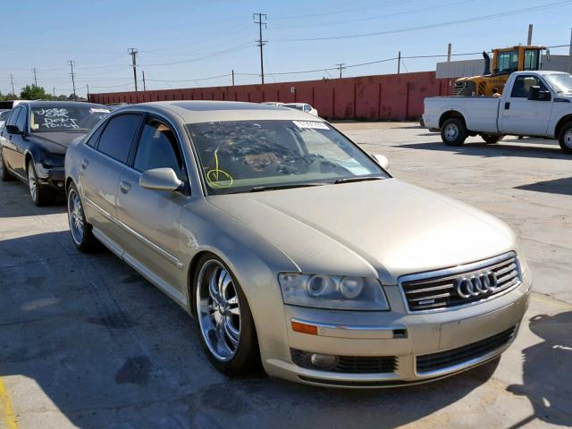 WAUML44E94N024034 - 2004 AUDI A8 L QUATT BROWN photo 1