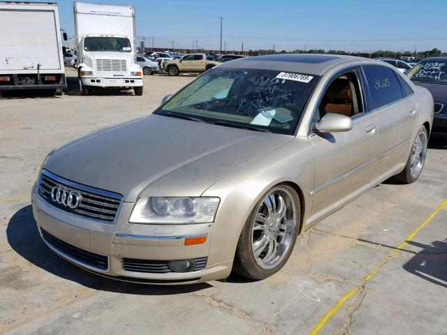 WAUML44E94N024034 - 2004 AUDI A8 L QUATT BROWN photo 2