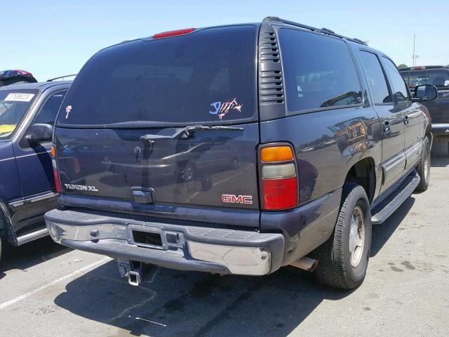 1GKEC16T64J198866 - 2004 GMC YUKON XL C GRAY photo 4