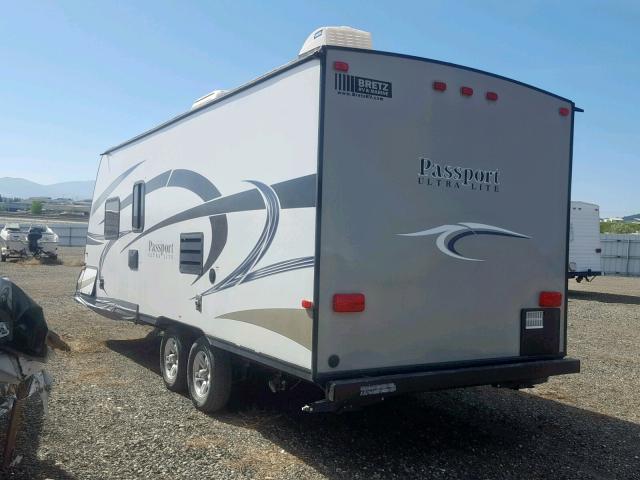 4YDT23827GX411862 - 2016 PASSPORT TRAVELTRLR TAN photo 3