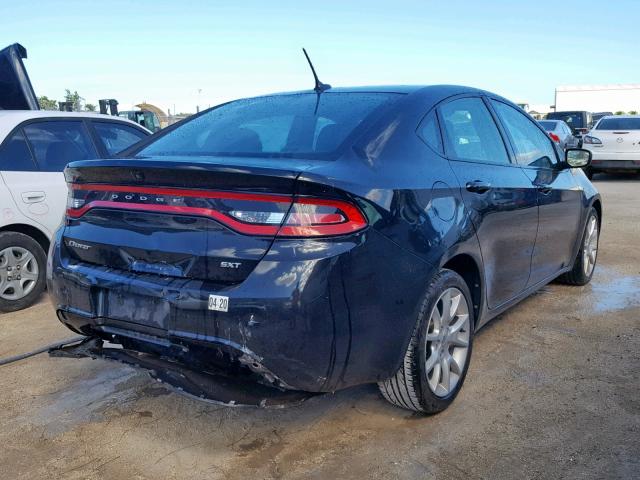 1C3CDFBAXDD200686 - 2013 DODGE DART SXT BLACK photo 4