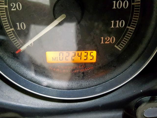 1HD1FCW116Y710313 - 2006 HARLEY-DAVIDSON FLHTCUI BLACK photo 10