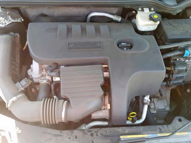 1G8AL55F37Z175350 - 2007 SATURN ION LEVEL GRAY photo 7