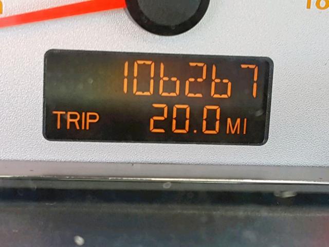 1G8AL55F37Z175350 - 2007 SATURN ION LEVEL GRAY photo 8