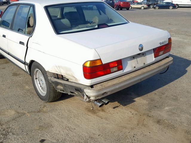 WBAGD432XRDE65866 - 1994 BMW 740 I AUTO WHITE photo 9