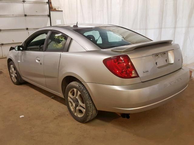 1G8AW15F66Z210851 - 2006 SATURN ION LEVEL SILVER photo 3