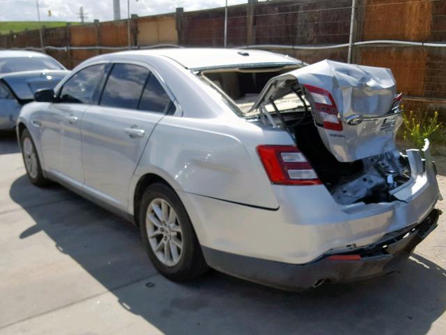 1FAHP2D88EG159248 - 2014 FORD TAURUS SE SILVER photo 3