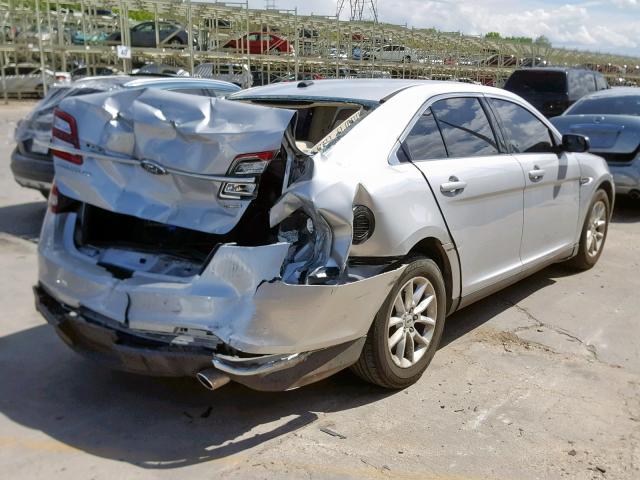 1FAHP2D88EG159248 - 2014 FORD TAURUS SE SILVER photo 4