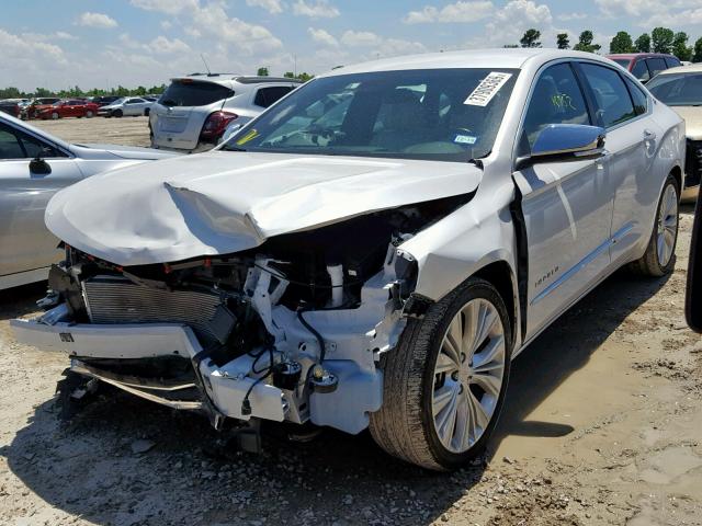 2G1145S35H9144182 - 2017 CHEVROLET IMPALA PRE WHITE photo 2