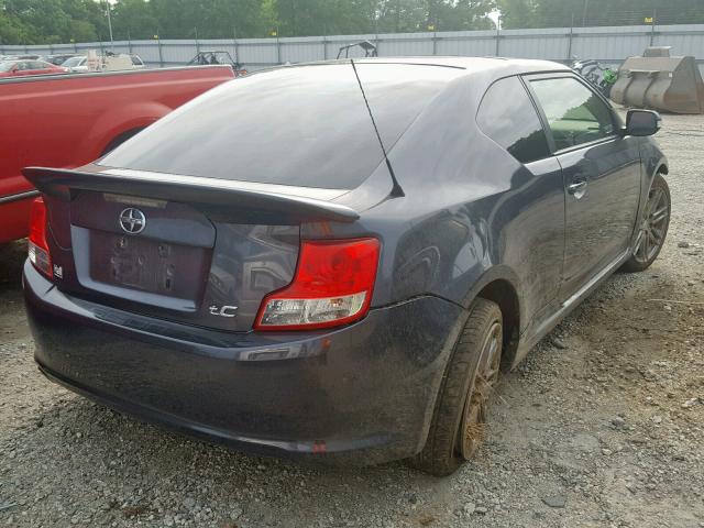 JTKJF5C78C3043778 - 2012 TOYOTA SCION TC GRAY photo 4