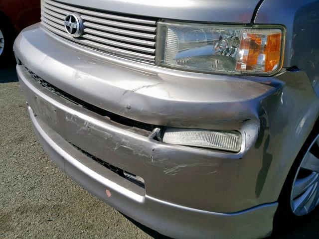 JTLKT334840149489 - 2004 TOYOTA SCION XB 灰色 照片 9