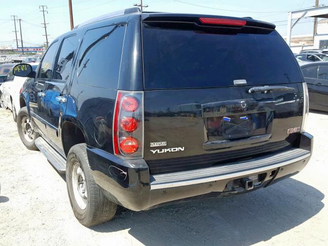 1GKFK03279R212909 - 2009 GMC YUKON DENA BLACK photo 3