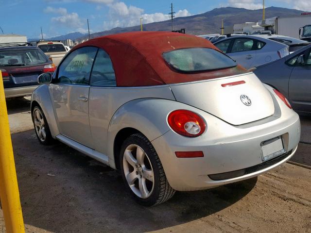 3VWSF31Y29M409380 - 2009 VOLKSWAGEN NEW BEETLE ვერცხლისფერი ფოტო 3