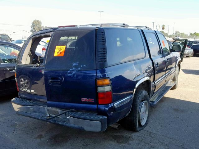 3GKEC16T61G202475 - 2001 GMC YUKON XL C BLUE photo 4