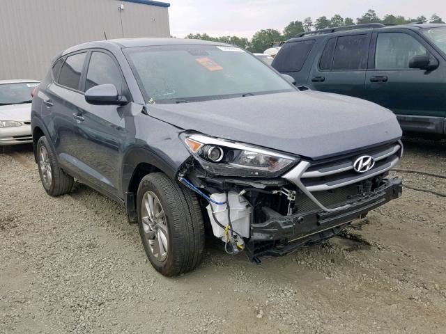 KM8J23A48HU538365 - 2017 HYUNDAI TUCSON SE GRAY photo 1